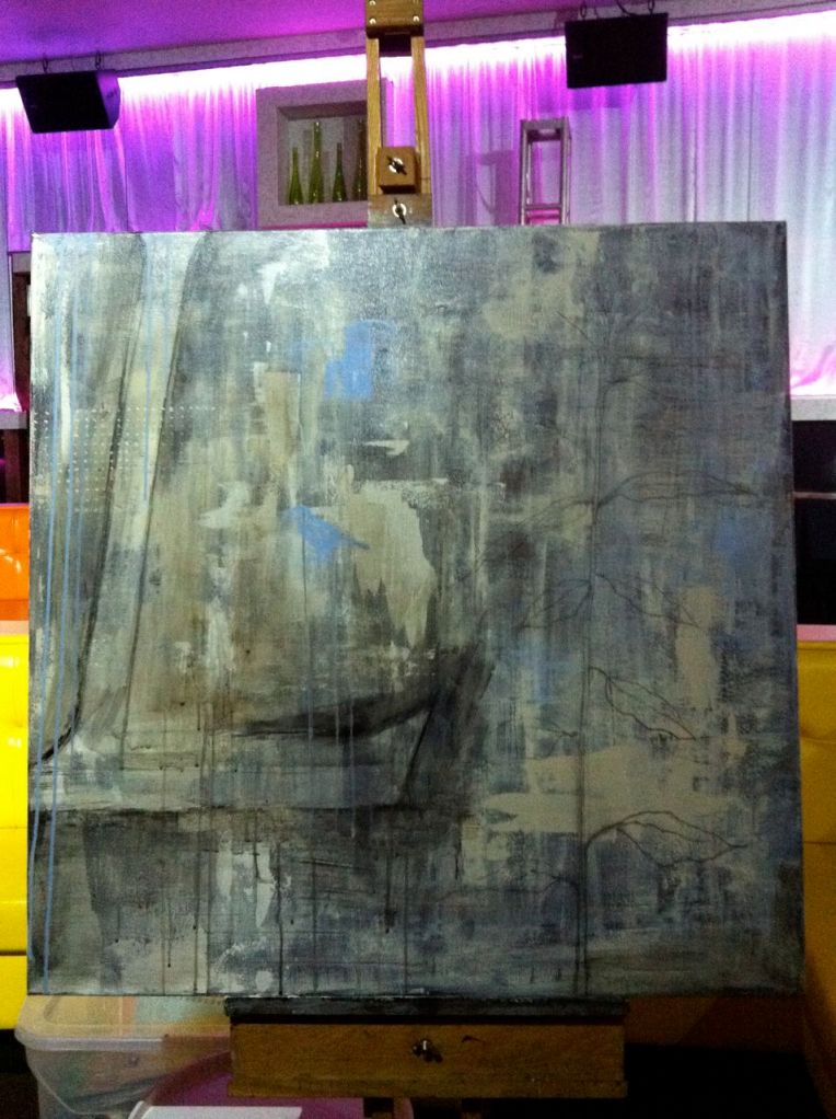 Live Art at ArtceteraIV charity auction